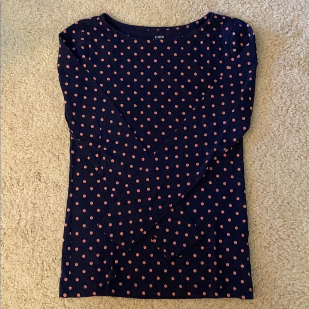 J crew long sleeve tee
